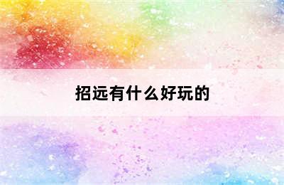 招远有什么好玩的